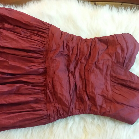 BCBGMAXAZRIA one shoulder dress NWT - Picture 3 of 6